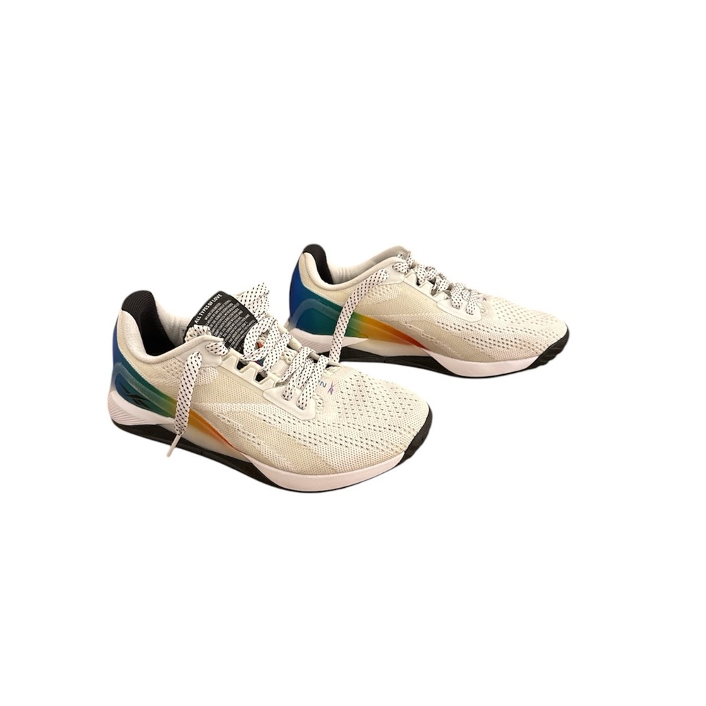 Reebok Rainbow ‘All Types of Love’ White Multicolor Sneakers